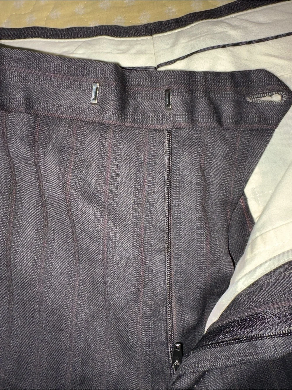 Z Zegna Dark Gray 2-pc Slim fit Men's Suit 40R, 31x28